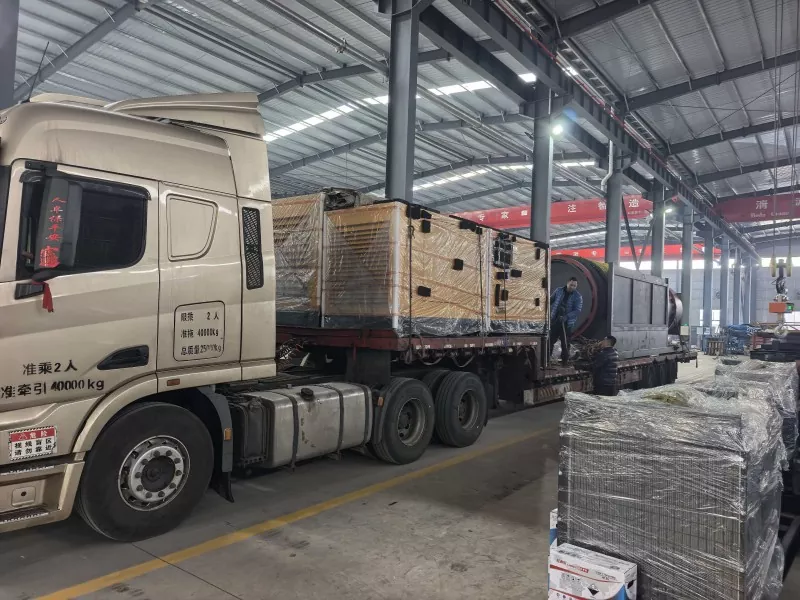 Jinqi Mining Machinery відправляє партію барабанного сепараційного та допоміжного обладнання до Росії