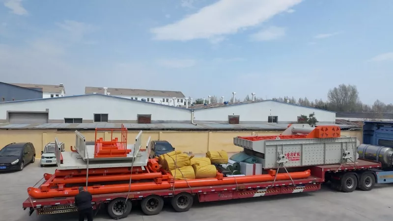 Повторне замовлення з Середньої Азії! Відправлений екран Jinqi Gold Mining