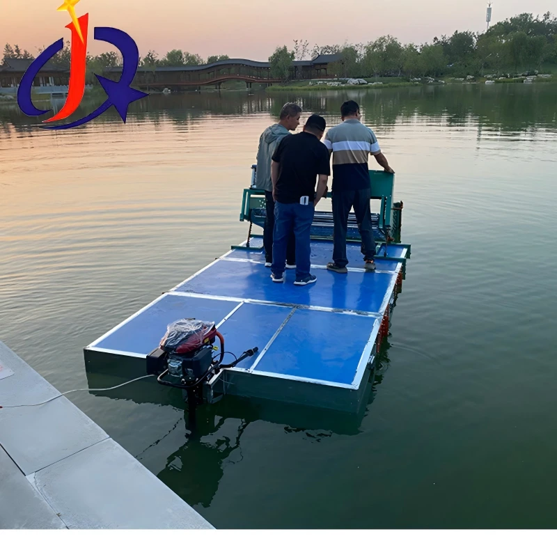 Як маленький міні-водний комбайн для збирання бур’янів покращує видалення бур’янів у малих водних шляхах?