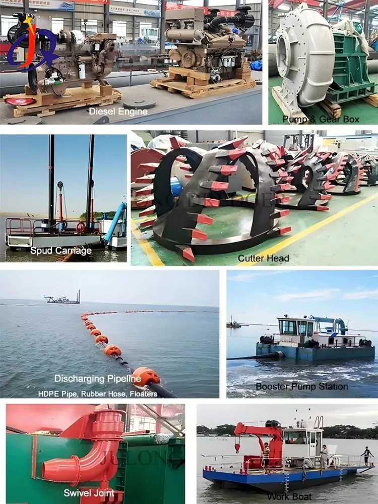Diesel Hydraulic Cutter Suction Dredger for Dredging